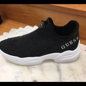 guess bellini rhinestone sneakers